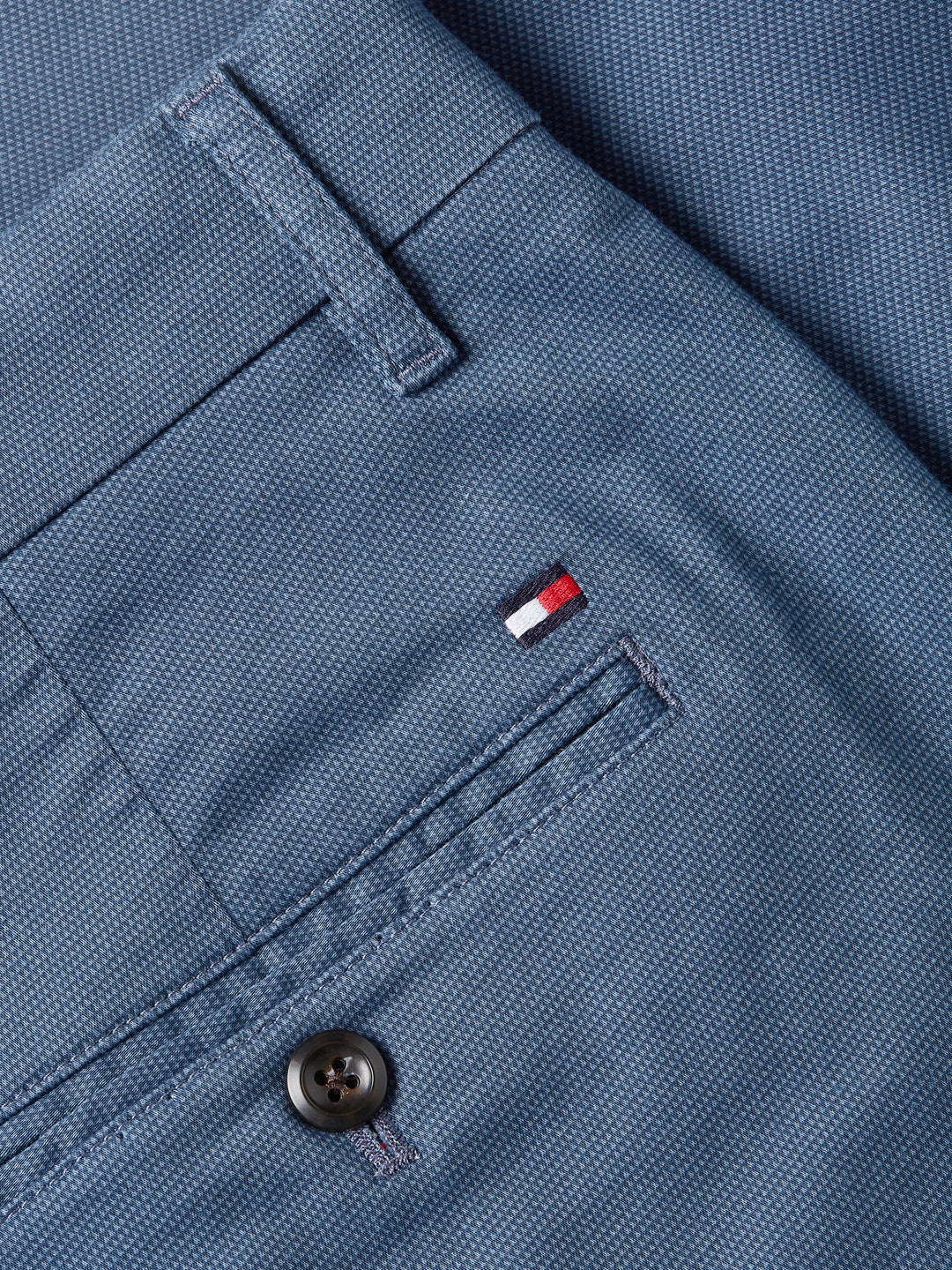 TH CHINO BLEECKER PRINTED - AEGEAN SEA