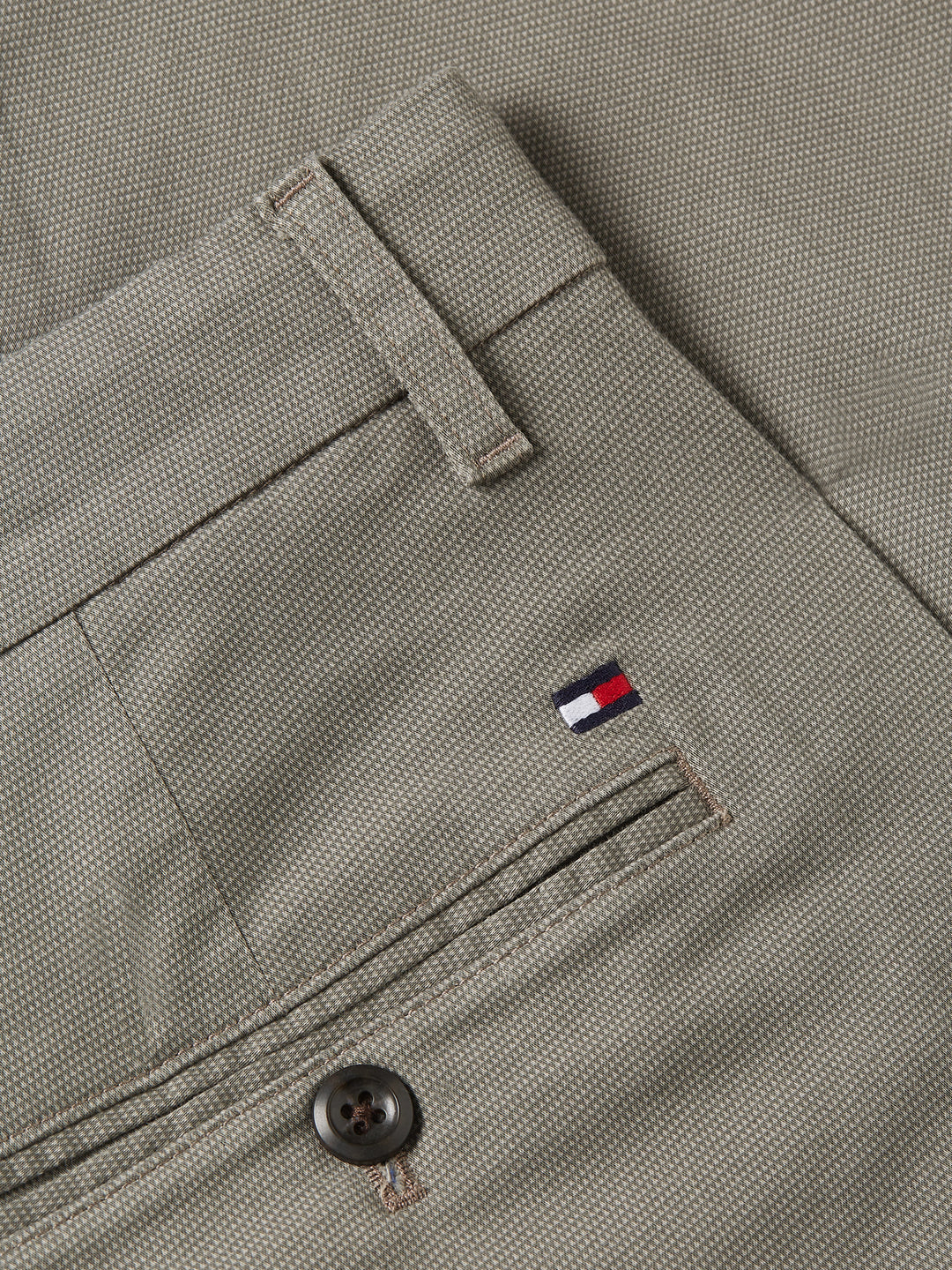 TH CHINO BLEECKER PRINTED - HYDROGEN GRE