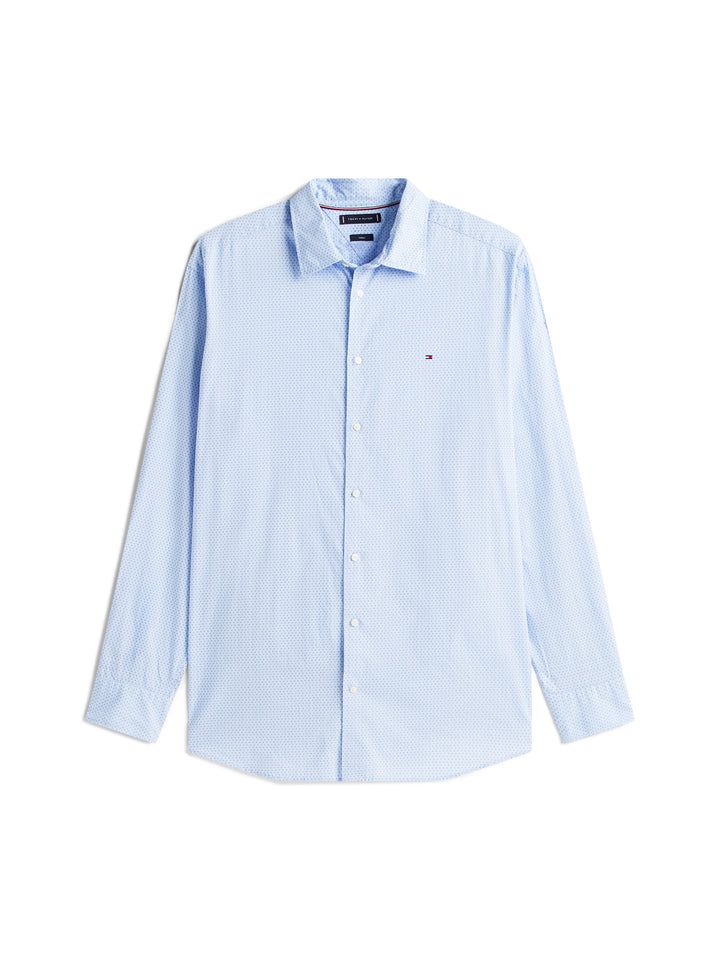 TH BT-FLEX POPLIN MINI PRINT - CLOUDY BL