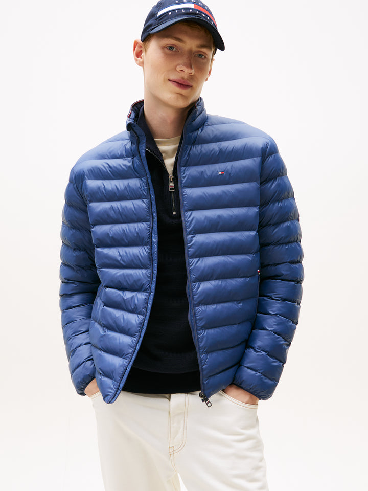 TH PACKABLE RECYCLED JACKET - FADED INDIGO