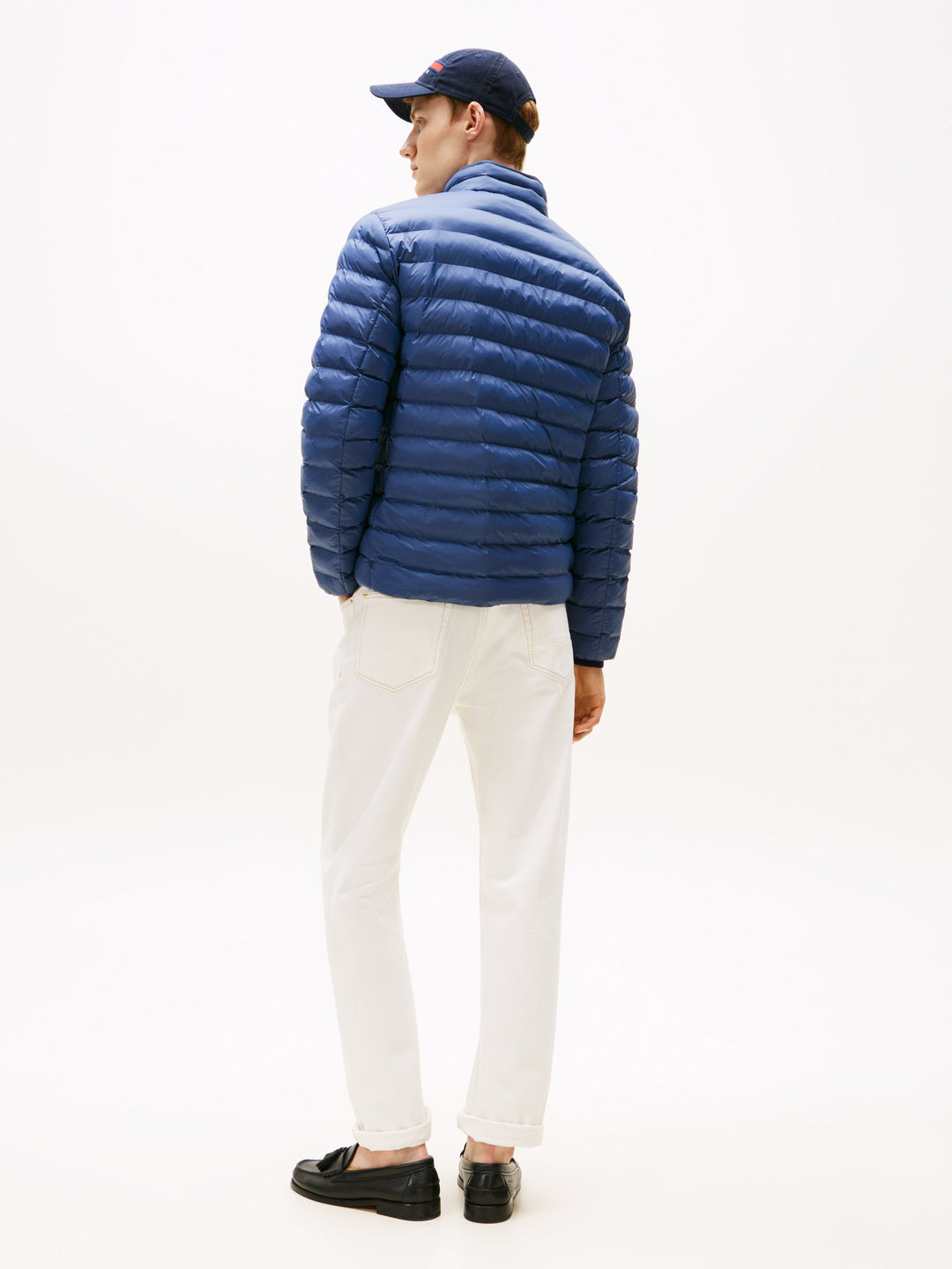 TH PACKABLE RECYCLED JACKET - FADED INDIGO