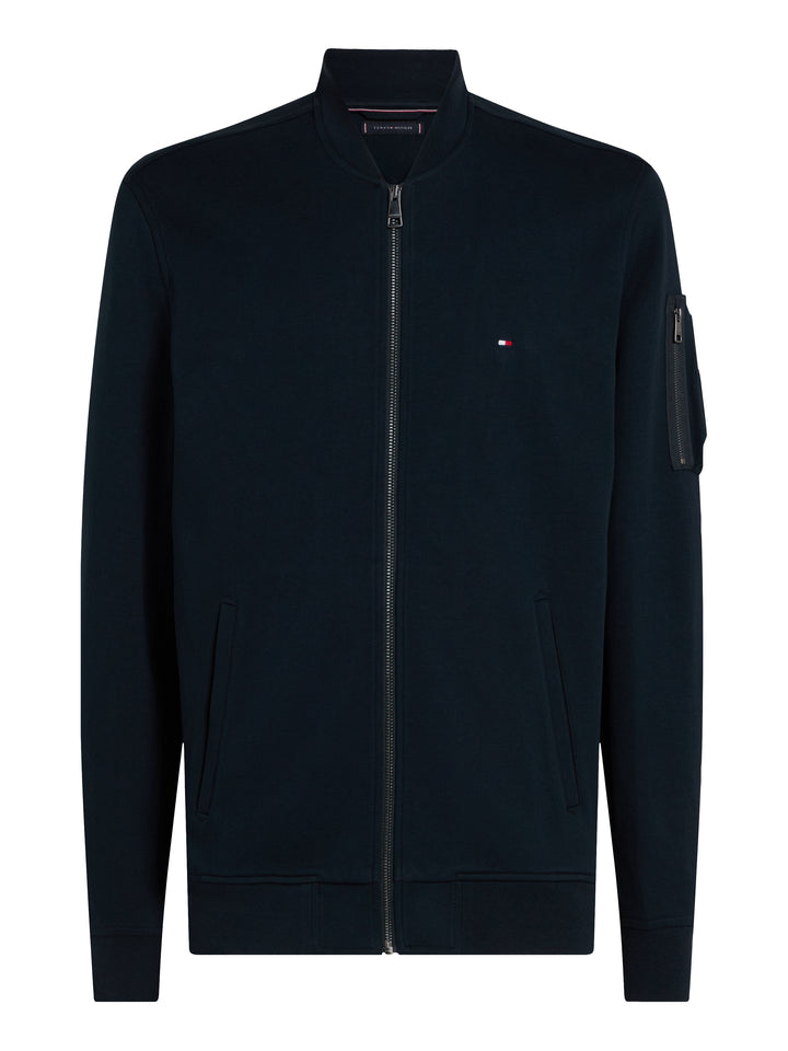 TH ESS INTECHNO BASEBALL JACKET - NAVY