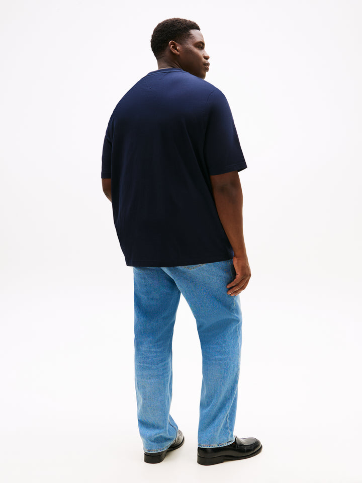 TH BT-HILFIGER STACK TEE - NAVY