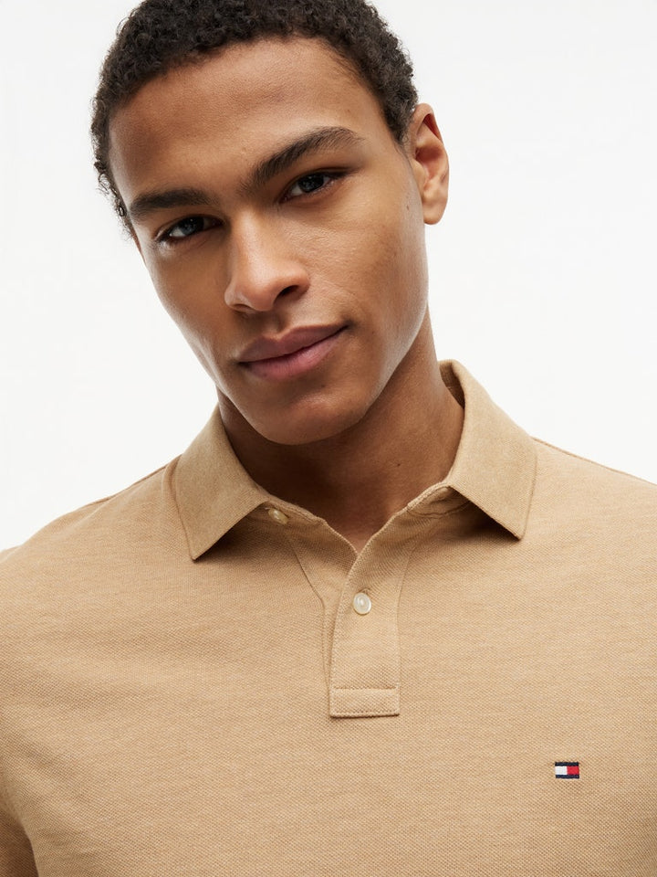 TOMMY HILFIGER 1985 REGULAR POLO - SAHARA HEATHER
