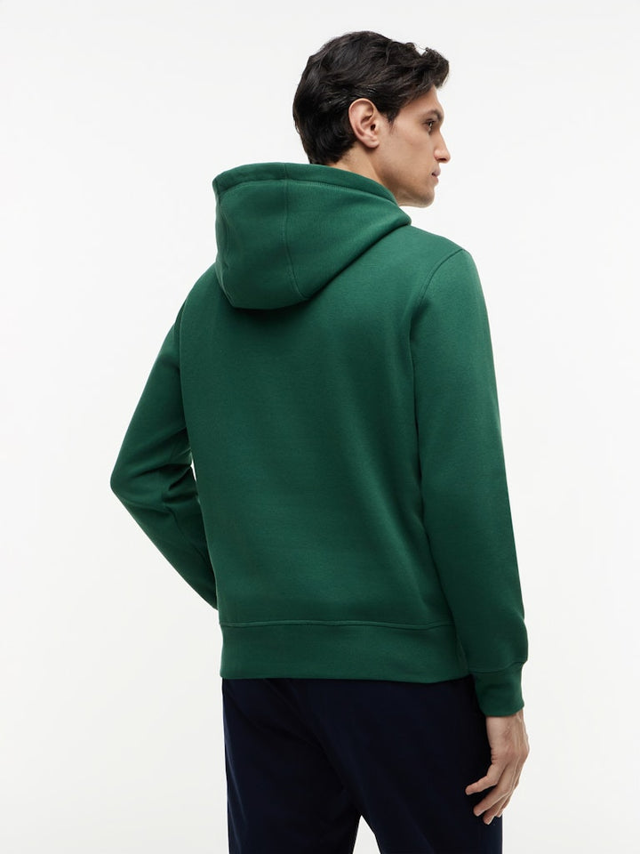TOMMY HILFIGER TOMMY LOGO HOODY - STREET GREEN
