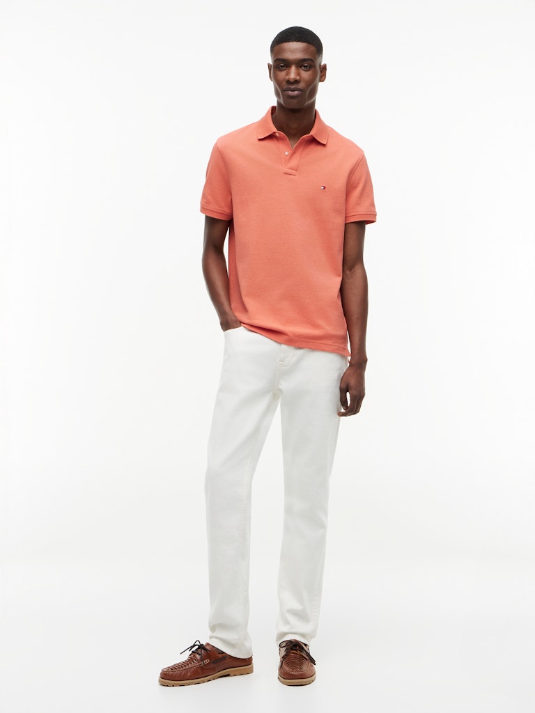 TOMMY HILFIGER 1985 REGULAR POLO - BRILLIANT ORANGE