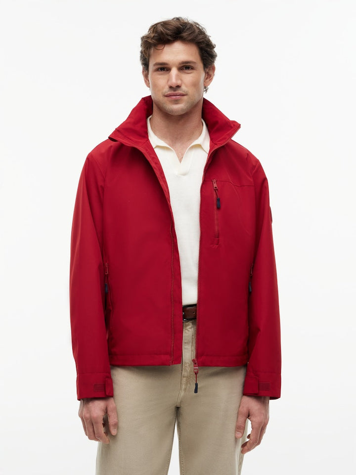 TOMMY HILFIGER CREW JACKET - RED