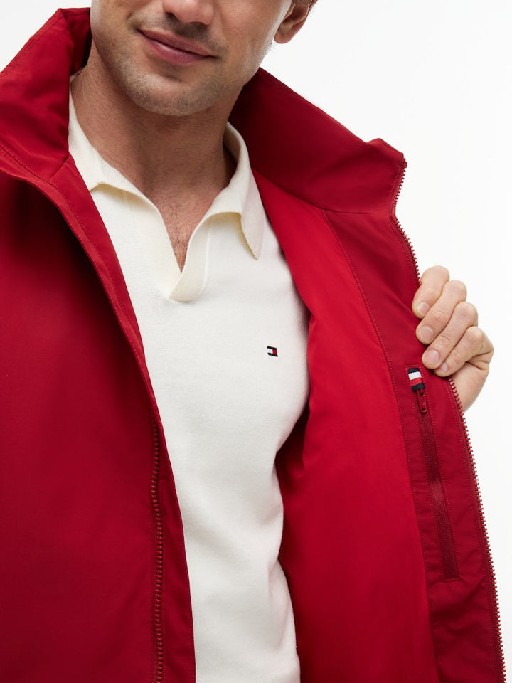 TOMMY HILFIGER CREW JACKET - RED