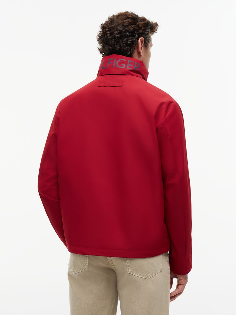 TOMMY HILFIGER CREW JACKET - RED