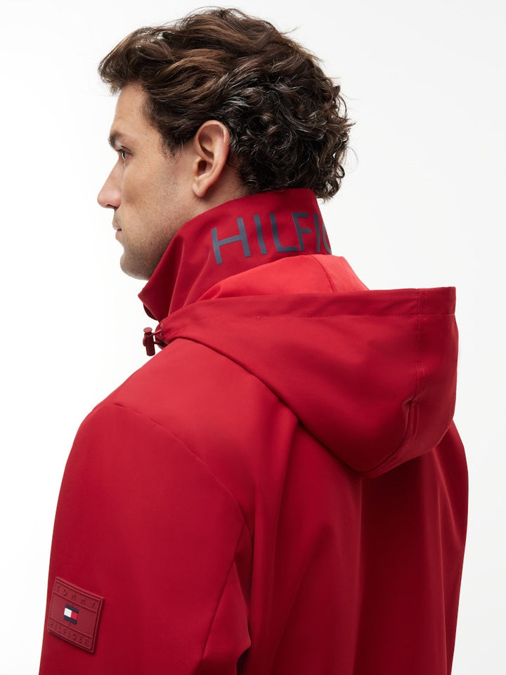 TOMMY HILFIGER CREW JACKET - RED