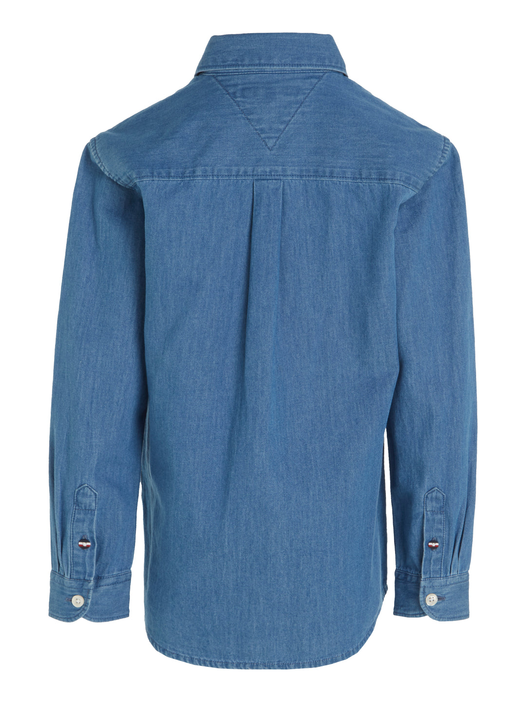 TH BOYS DENIM CHAMBRAY SHIRT - MID WASH