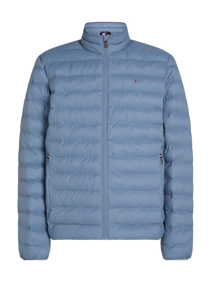 TOMMY HILFIGER PACKABLE RECYCLED JACKET - BRISK BLUE