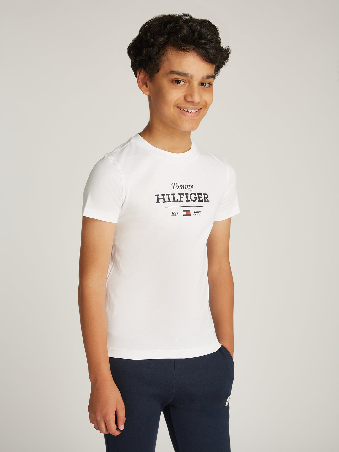 TH BOYS MONOTYPE 1985 REG TEE - WHITE