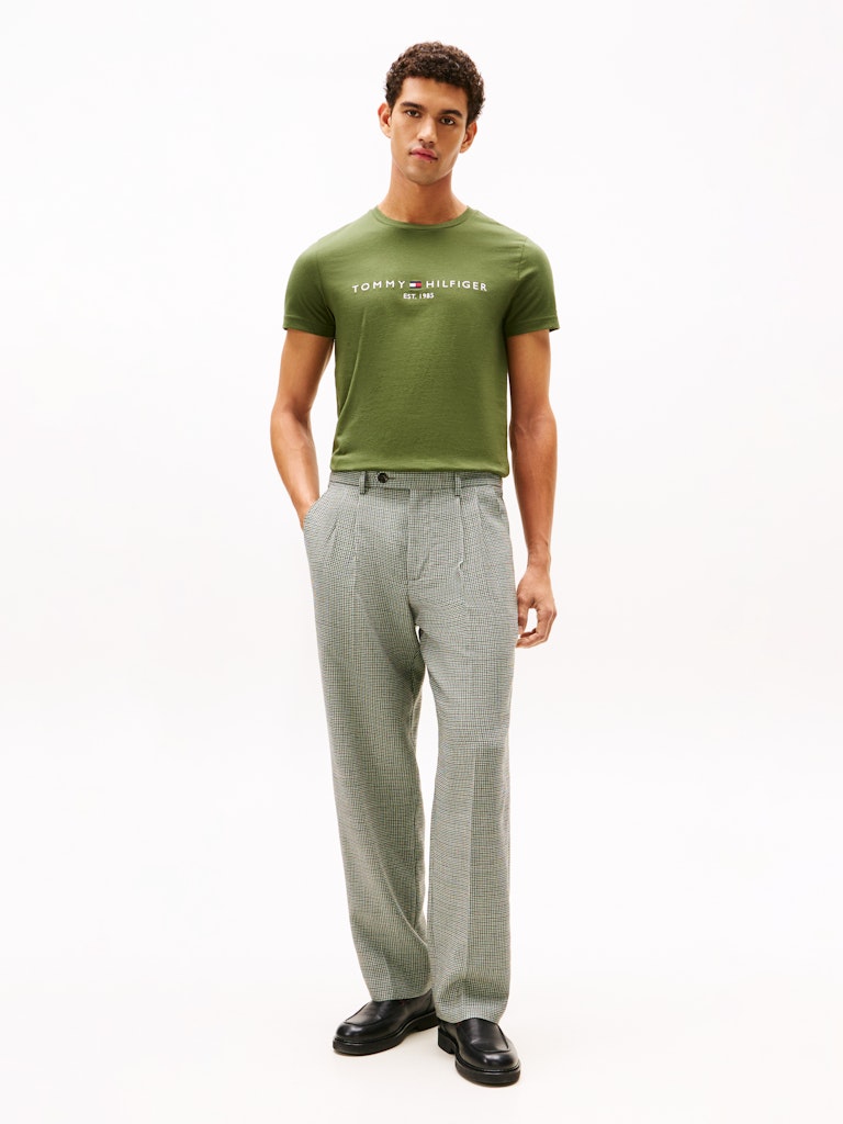 TOMMY HILFIGER TOMMY LOGO TEE - MOUNTAIN PINE