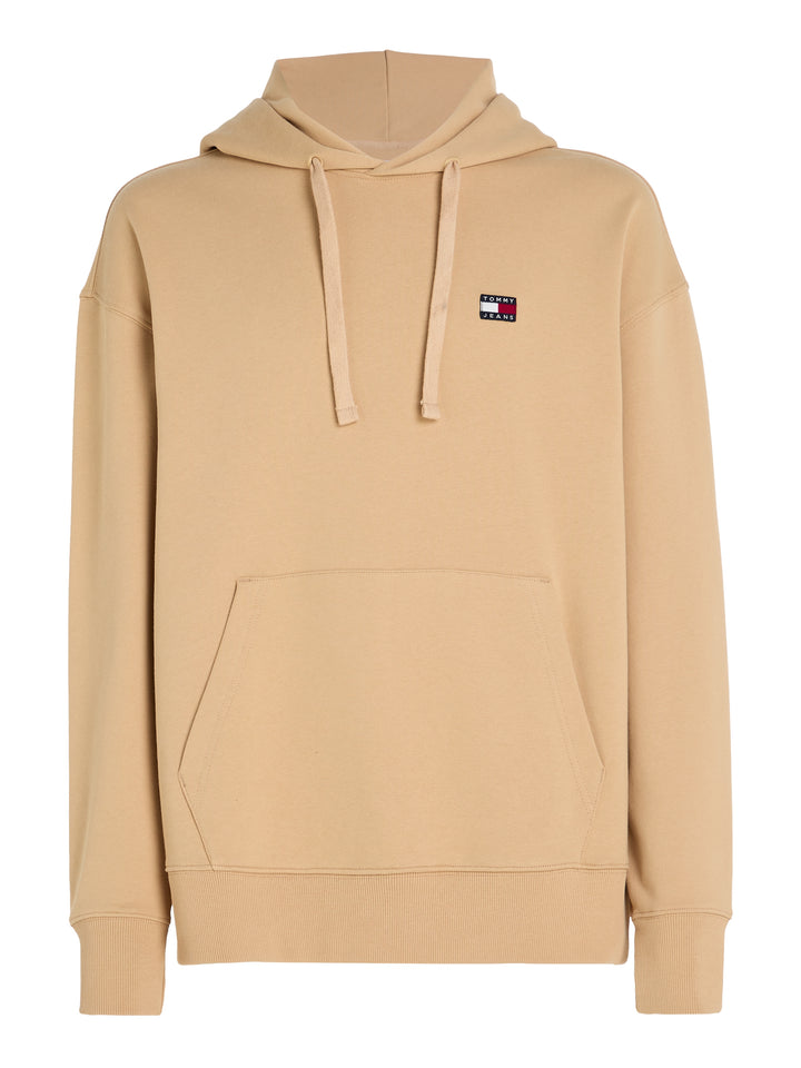 TJM RLX XS BADGE HOODIE - TAWNY SAND
