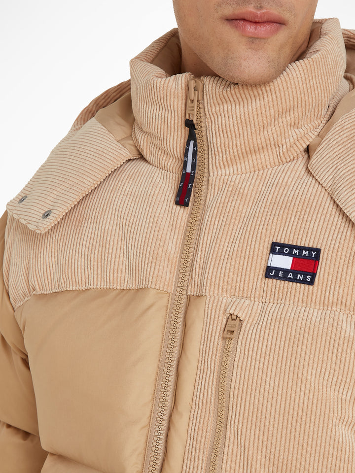 TJM CORD MIX ALASKA PUFFER - TAWNY SAND