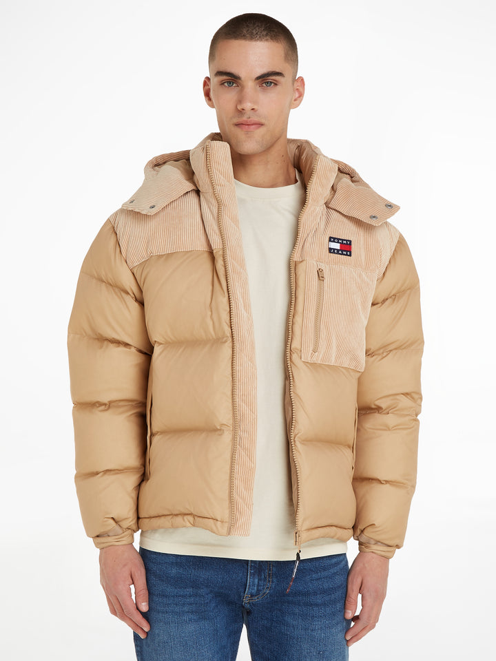 TJM CORD MIX ALASKA PUFFER - TAWNY SAND