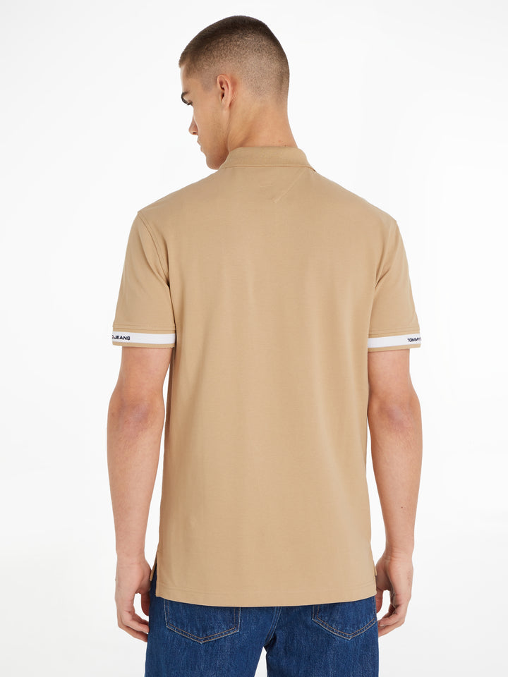 TJM CLSC LINEAR POLO - TAWNY SAND