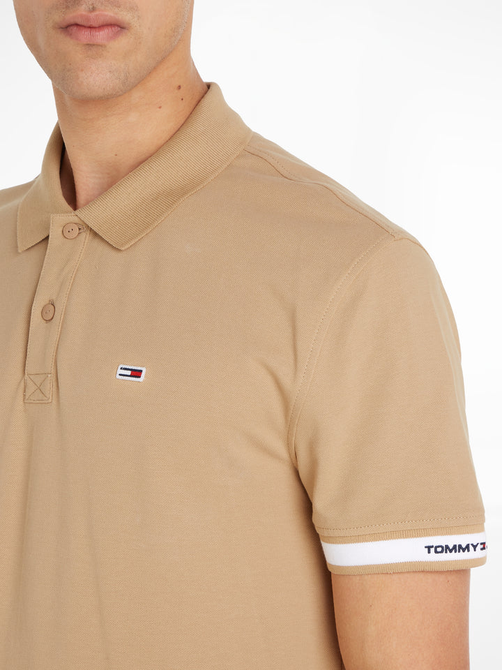 TJM CLSC LINEAR POLO - TAWNY SAND