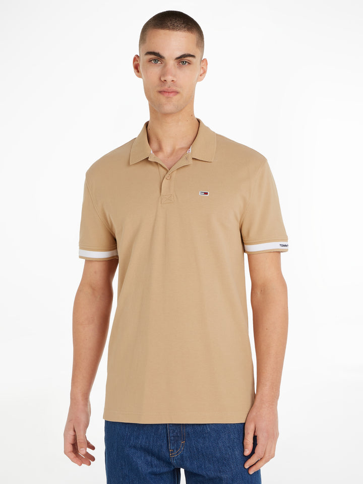 TJM CLSC LINEAR POLO - TAWNY SAND