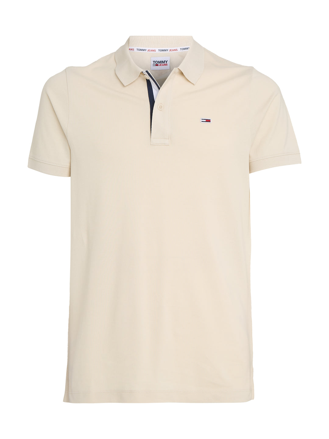 TJM SLIM PLACKET POLO - NEWSPRINT