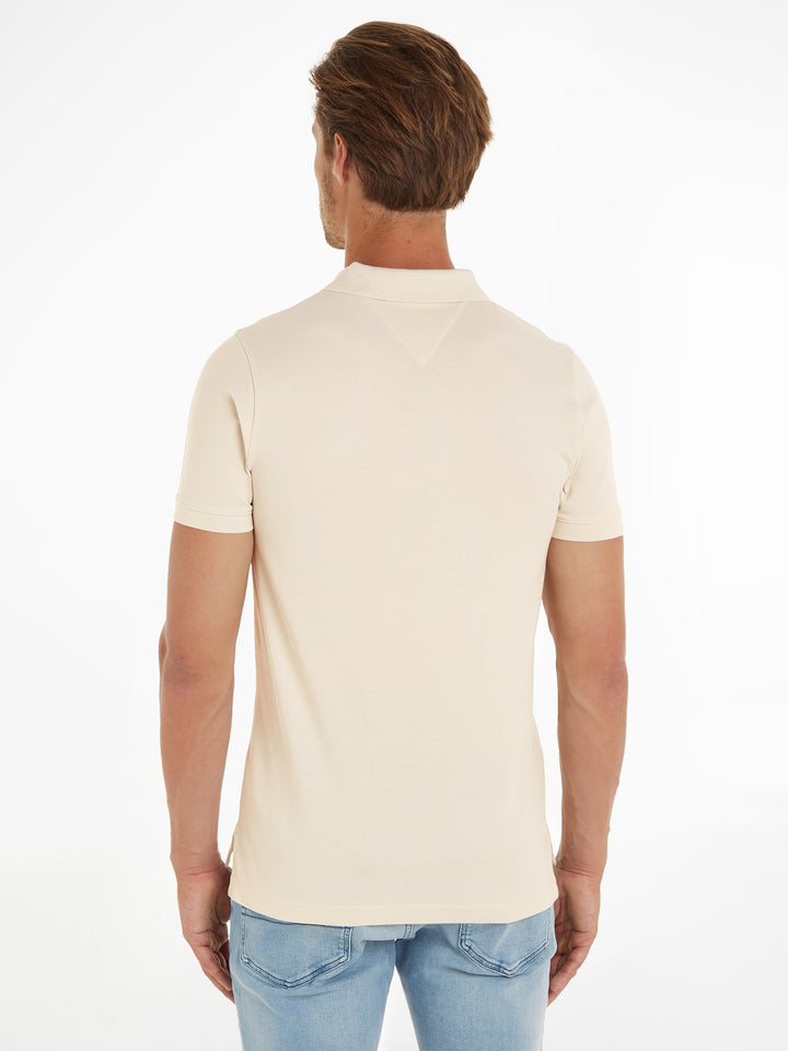 TJM SLIM PLACKET POLO - NEWSPRINT