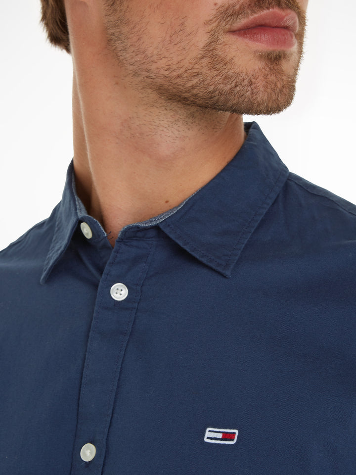 TJM CLASSIC OXFORD SHIRT- NAVY