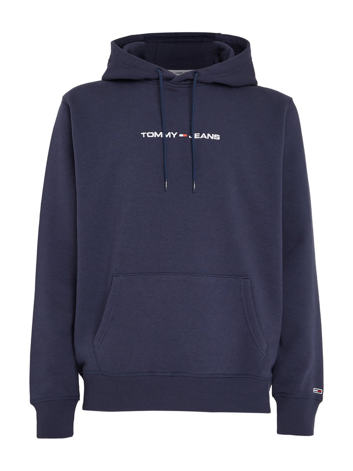 TJM REG LINEAR HOODIE - NAVY