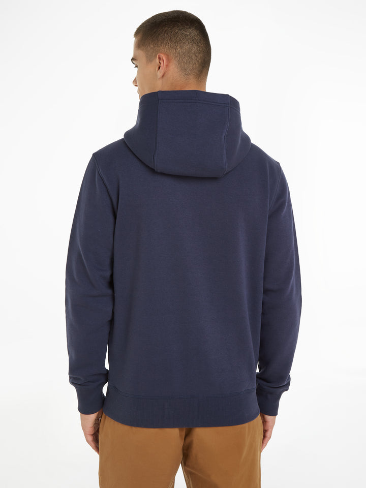 TJM REG LINEAR HOODIE - NAVY