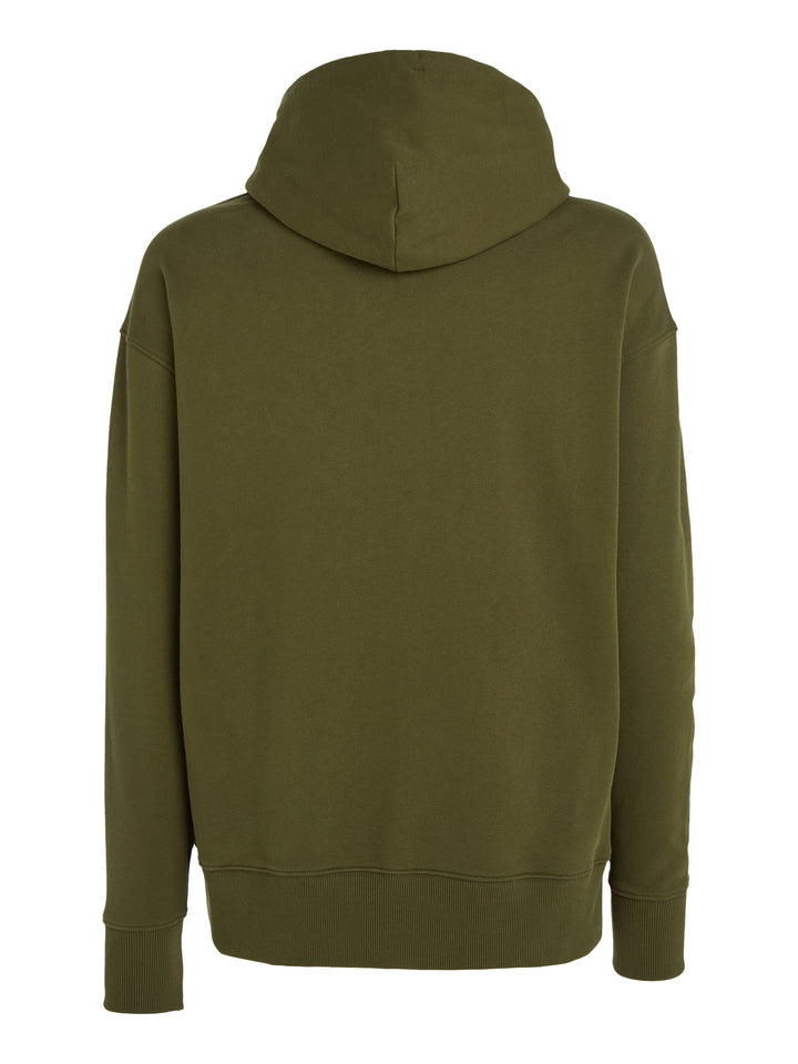 TJM RLX XS BADGE HOODIE - OLIVE