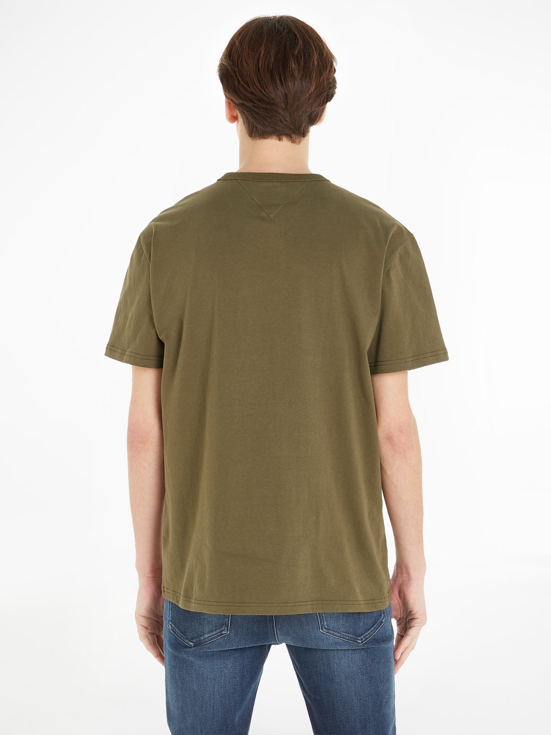 TJM CLSC TOMMY XS BADGE TEE - OLIVE