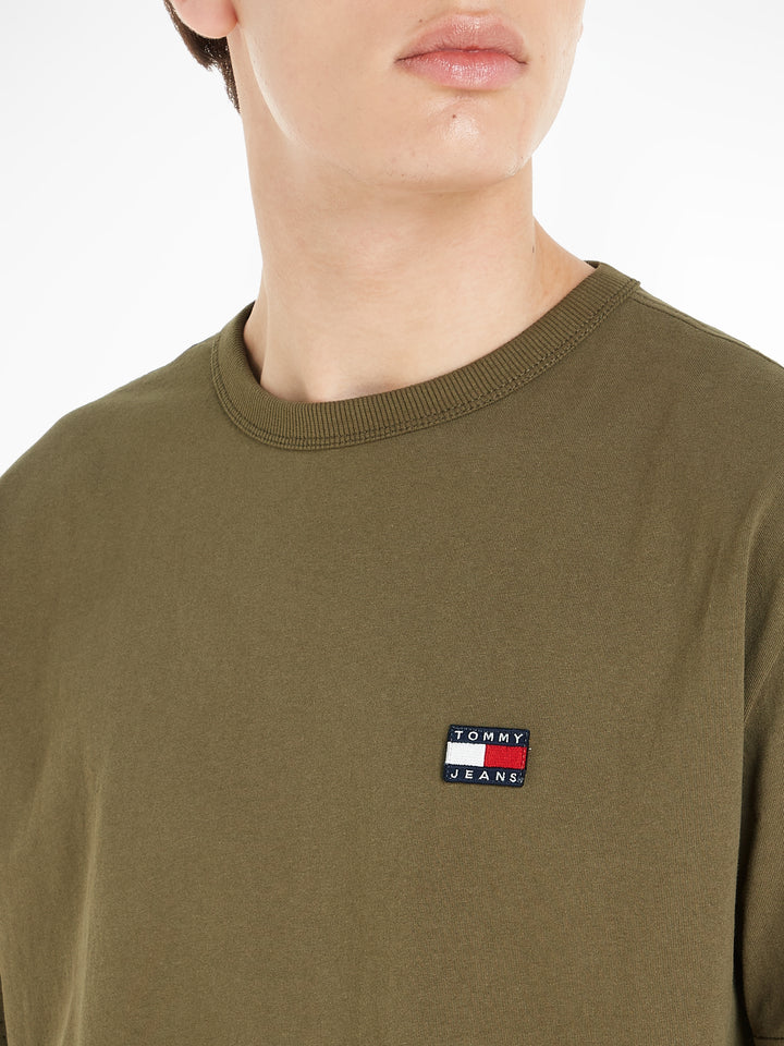 TJM CLSC TOMMY XS BADGE TEE - OLIVE