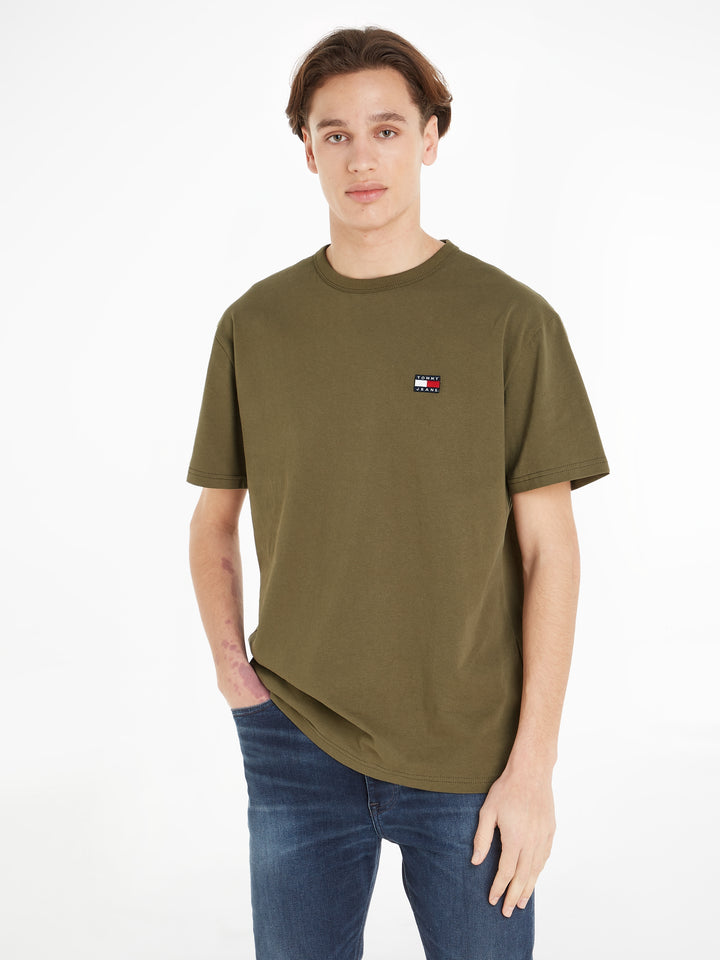 TJM CLSC TOMMY XS BADGE TEE - OLIVE