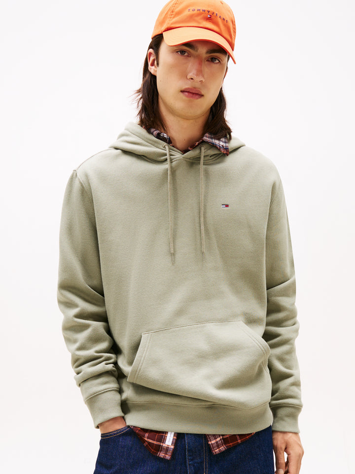 TJM REG S FLAG HOODIE - UTILITY SAGE
