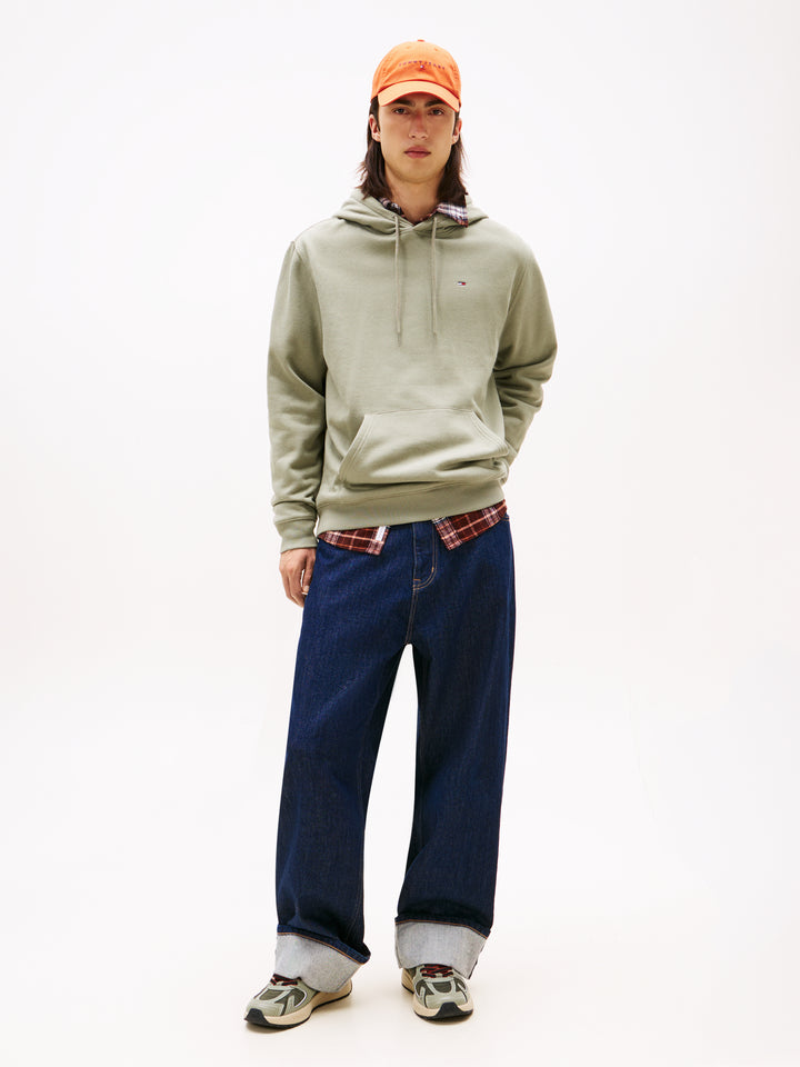 TJM REG S FLAG HOODIE - UTILITY SAGE