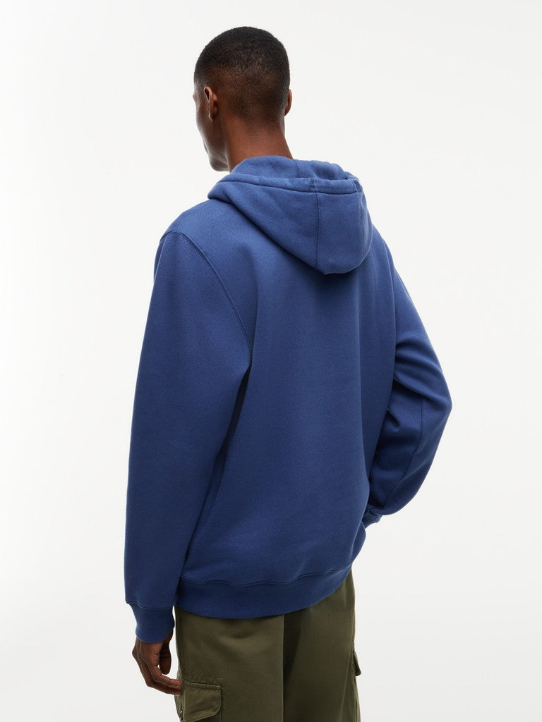 TOMMY JEANS REG S FLAG HOODIE - BASIC NAVY