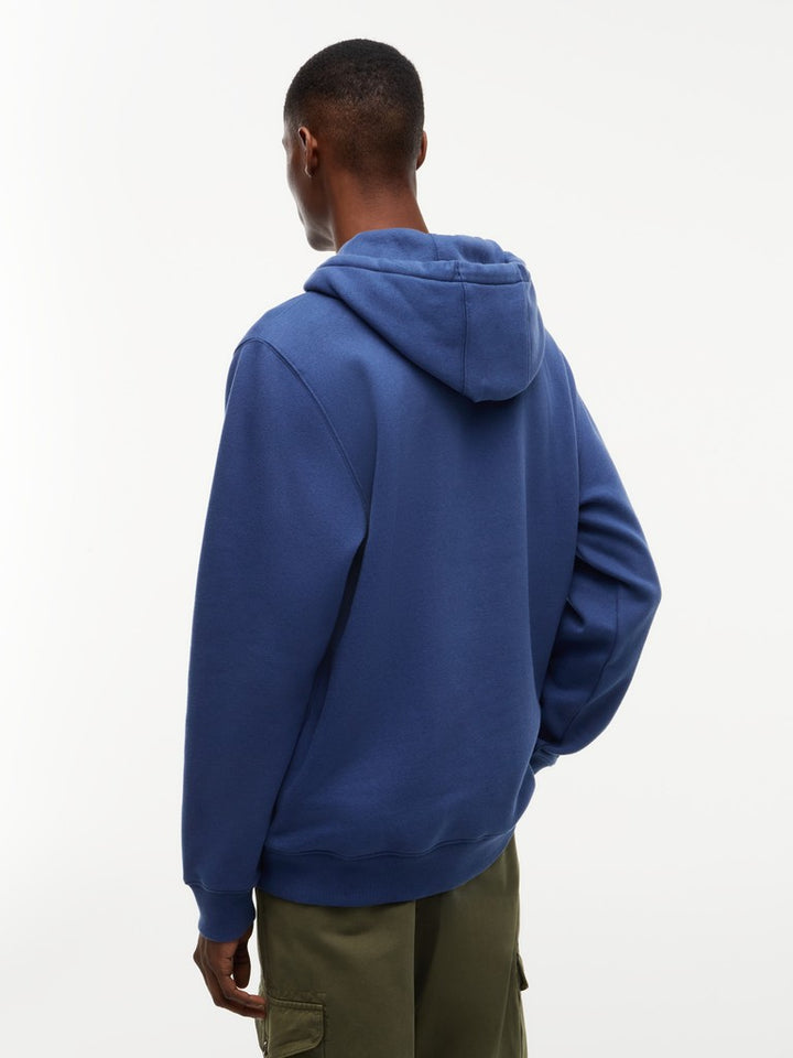 TOMMY JEANS REG S FLAG HOODIE - BASIC NAVY