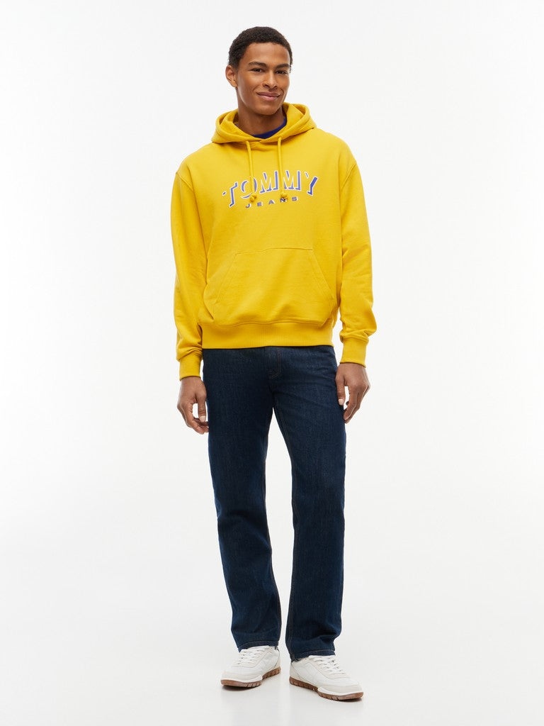 TOMMY JEANS RLX TOMMY DNA HOODIE - YELLOW