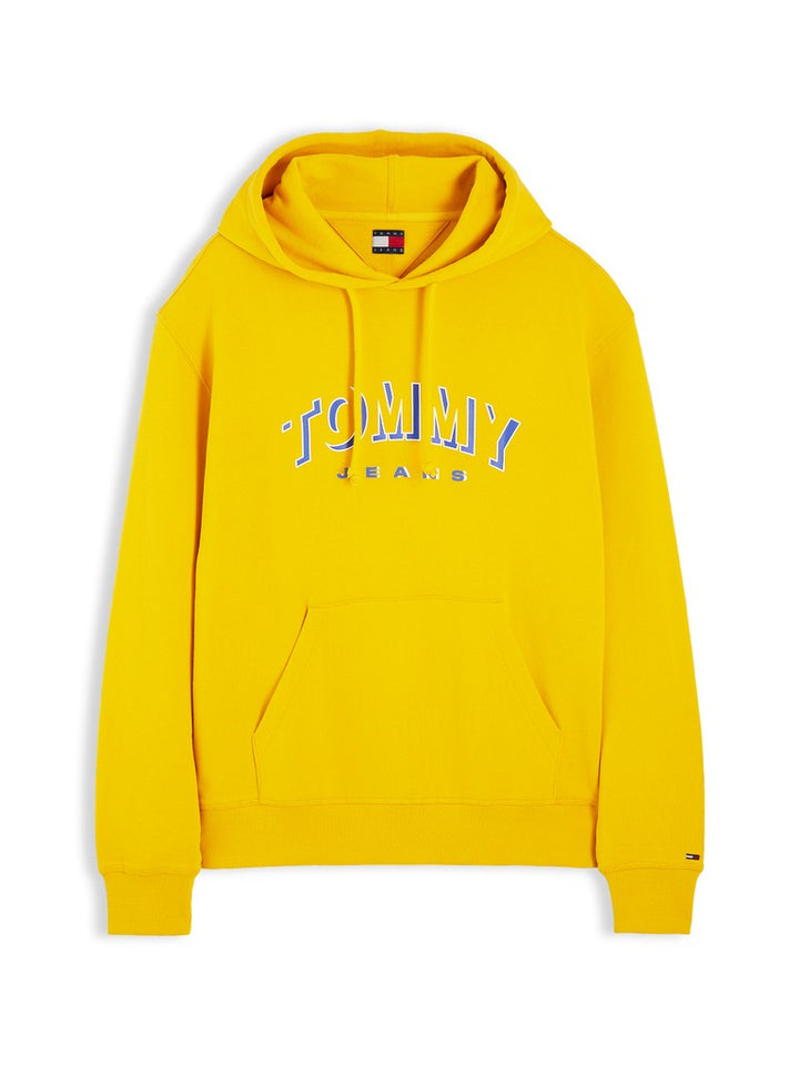 TOMMY JEANS RLX TOMMY DNA HOODIE - YELLOW