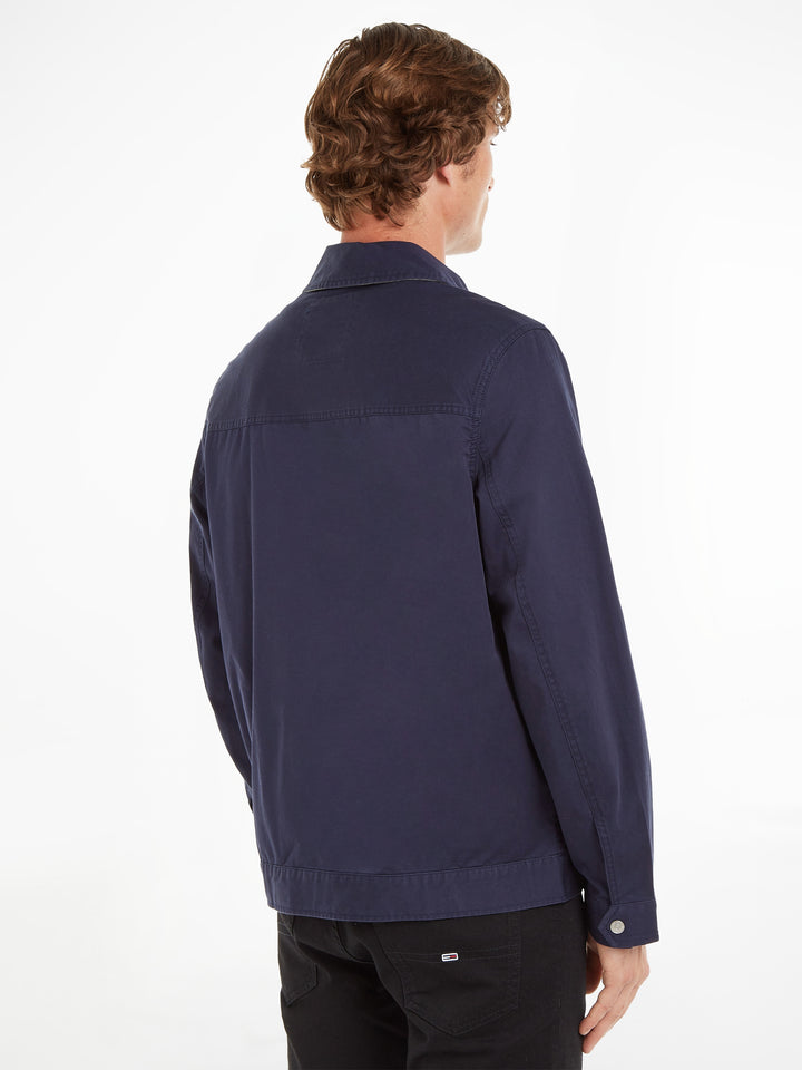 TJ REGULAR COTTON JACKET - NAVY