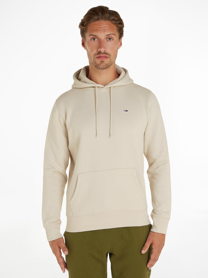 TJ REGULAR FLEECE HOODIE - NEWSPRINT