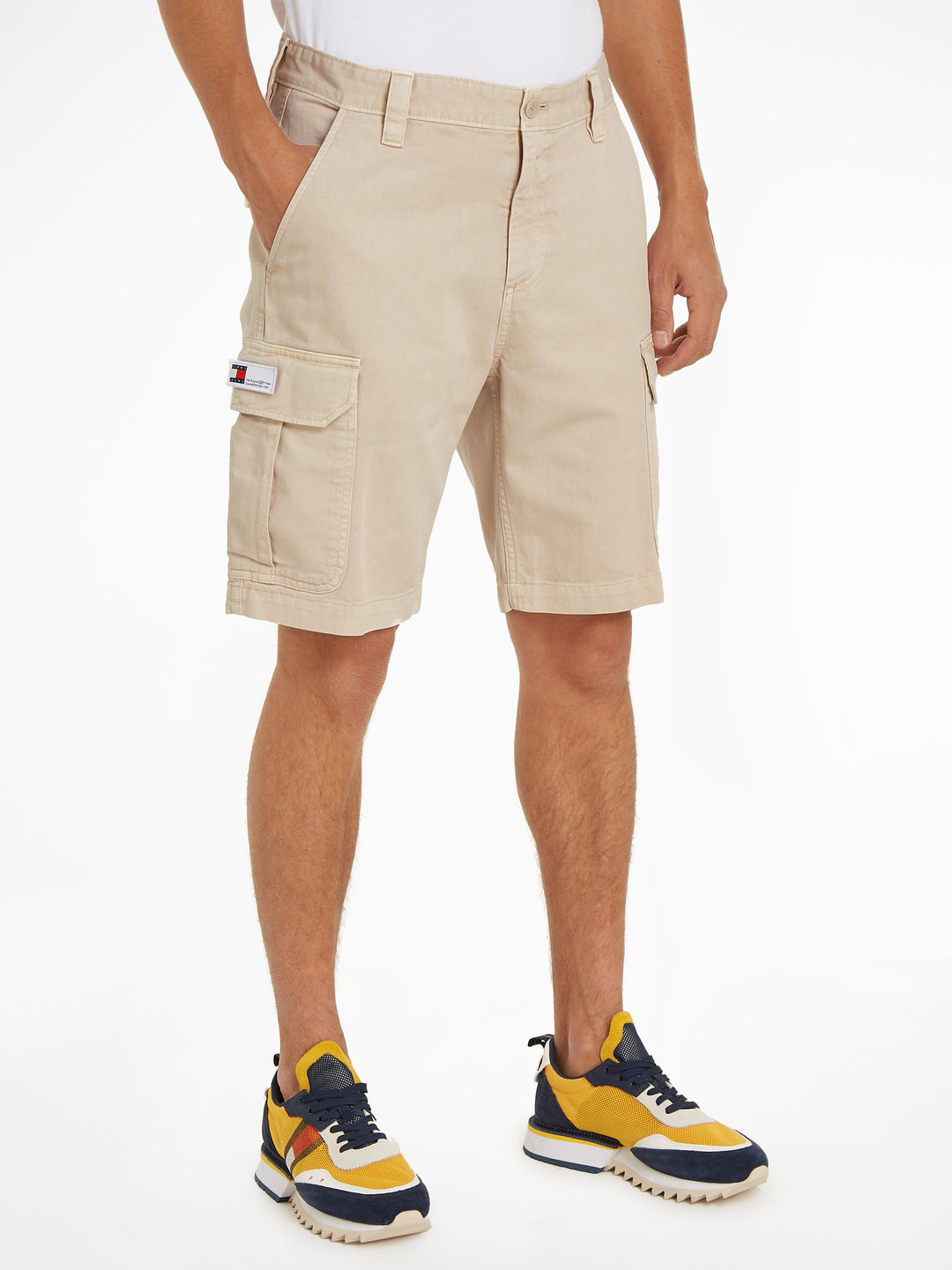 TJM ETHAN CARGO SHORT - NEWSPRINT