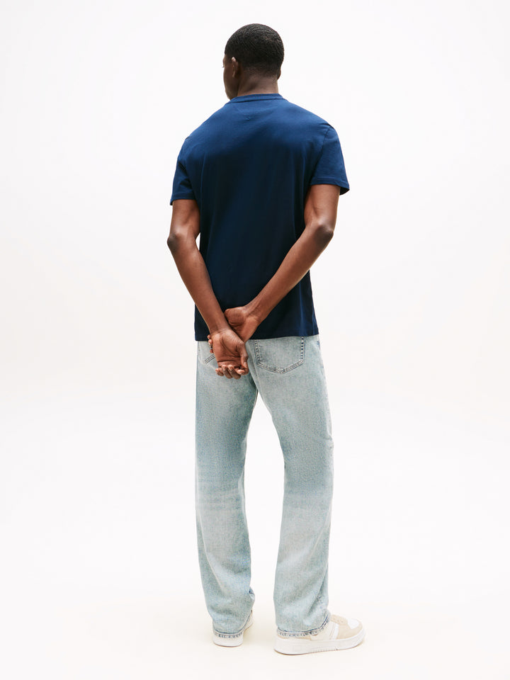 TJM REG RWB DNA TEE - NAVY