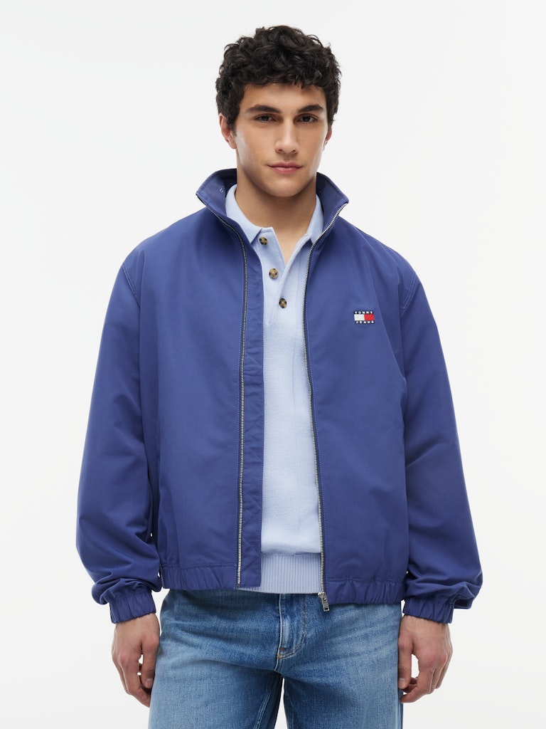 TOMMY JEANS ESSENTIAL JACKET - BLUE STORM