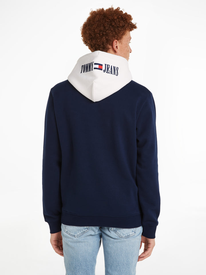 TJM REG ARCHIVE HOODIE EXT - NIGHT NAVY
