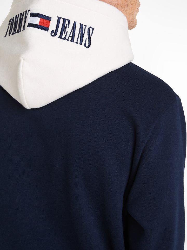 TJM REG ARCHIVE HOODIE EXT - NIGHT NAVY
