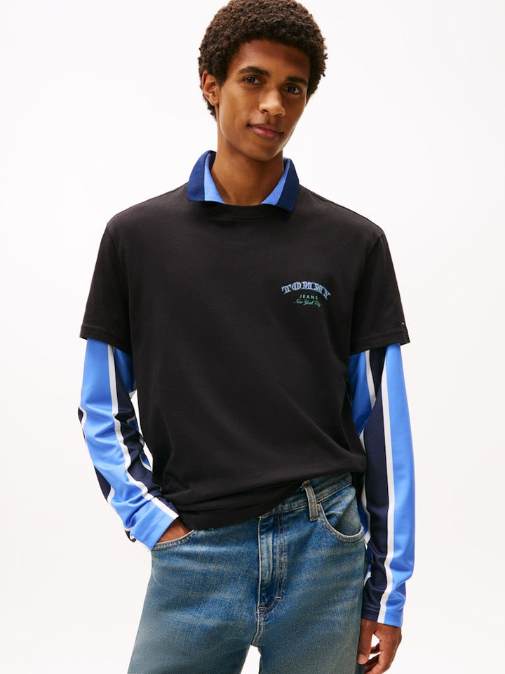 TOMMY JEANS REG DOLLAR STACK - BLACK