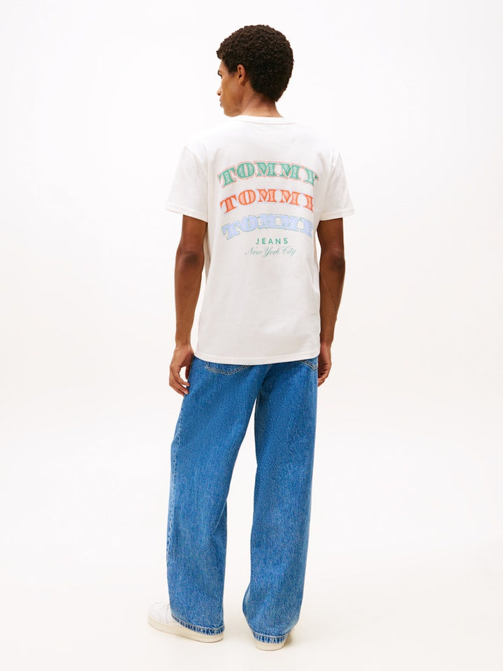 TOMMY JEANS REG DOLLAR STACK - ANCIENT WHITE