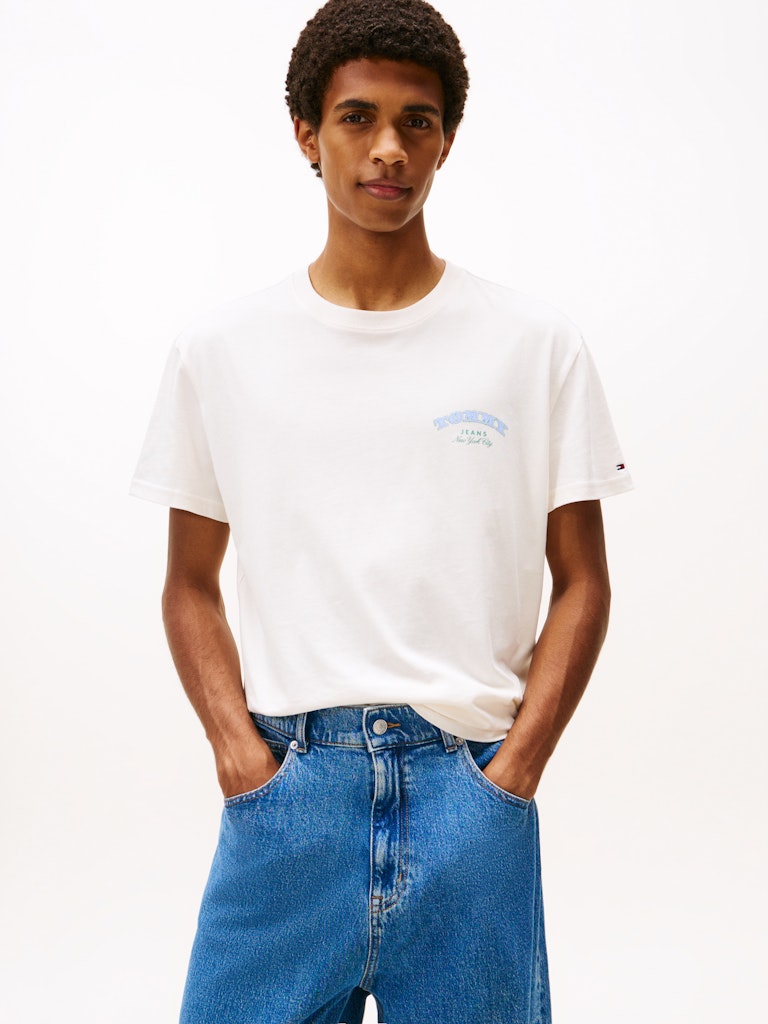 TOMMY JEANS REG DOLLAR STACK - ANCIENT WHITE