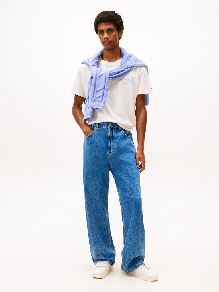 TOMMY JEANS REG DOLLAR STACK - ANCIENT WHITE